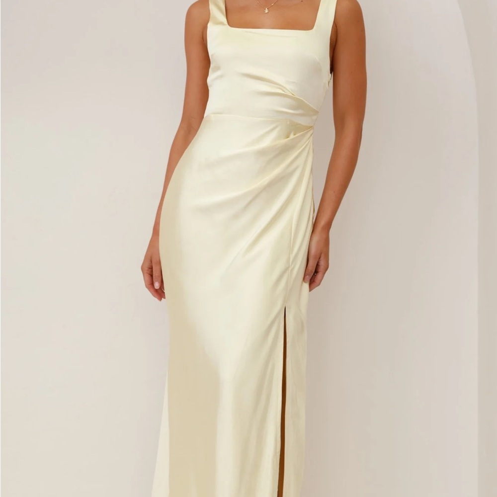 Yellow Alaria Maxi Dress